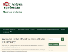 Tablet Screenshot of futaragro.com